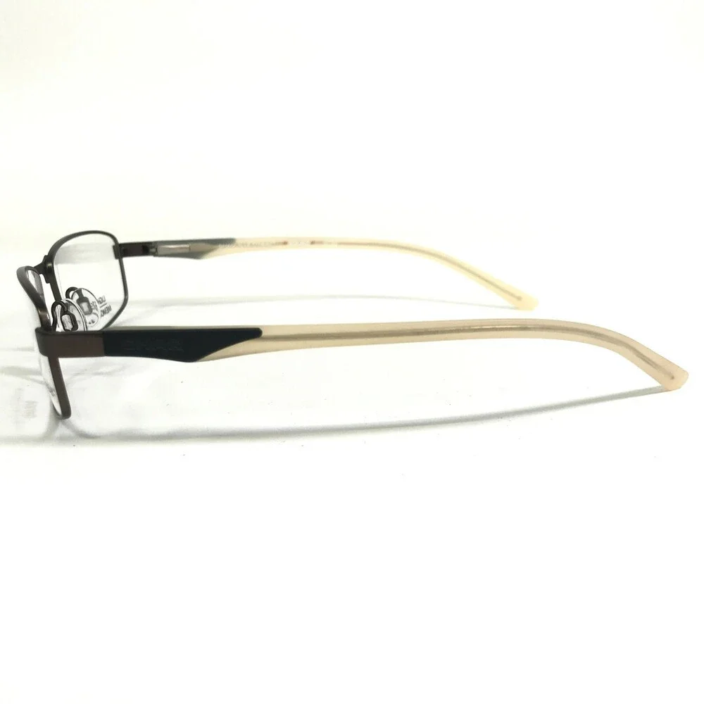 Shaquille O'Neal Eyeglasses Frames Squad 502M 058 Brown Nude Wrap 53-17-140